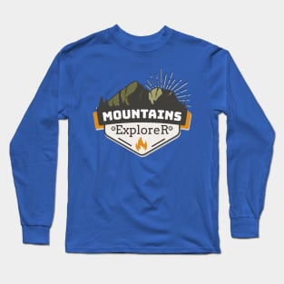 hiking mountain Long Sleeve T-Shirt